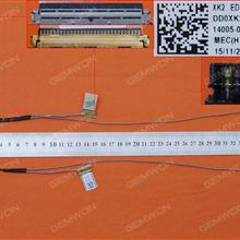 ASUS  X205 X205T X205TA X205A F205T F205TA，ORG LCD/LED Cable DD0XK2LC010  14005-01530000