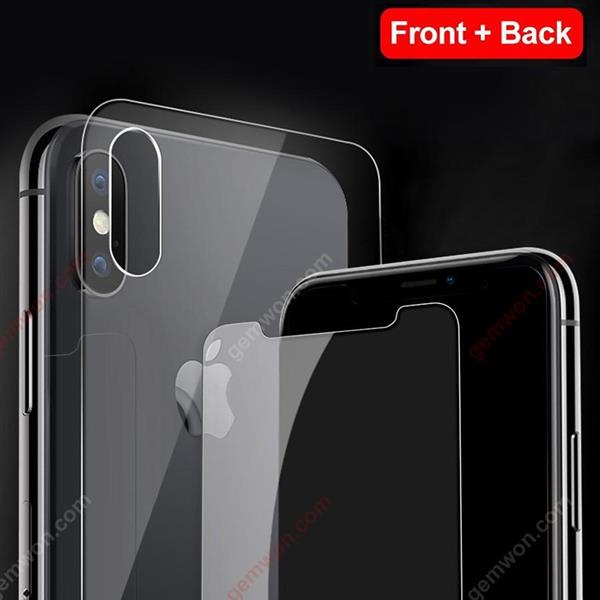 iPhone X phone ordinary steel film after the filmiPhone x