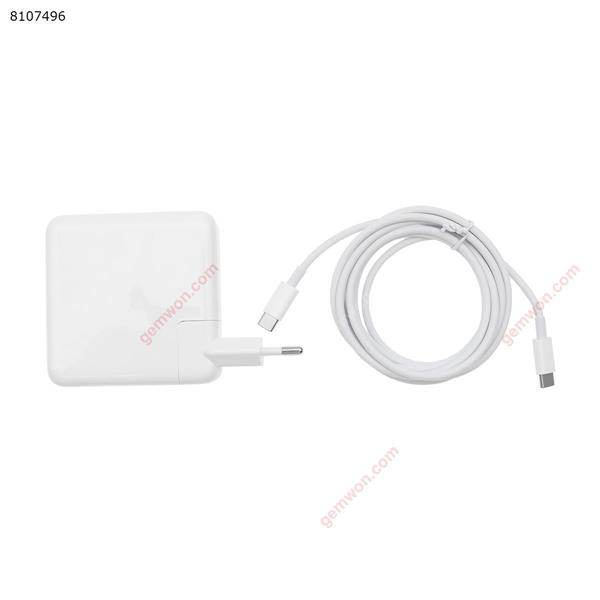 Apple Macbook 20.2V 4.3A（USB PD） or 9V 3A（USB PD）or 5.2V 2.4A 87W TYPE-C USB-C For A1719 （High copy）Plug：EU Laptop Adapter APPLE MACBOOK TYPE-C 87W