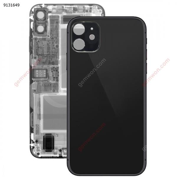 Glass Battery Back Cover for iPhone 11(Black) iPhone Replacement Parts Apple iPhone 11