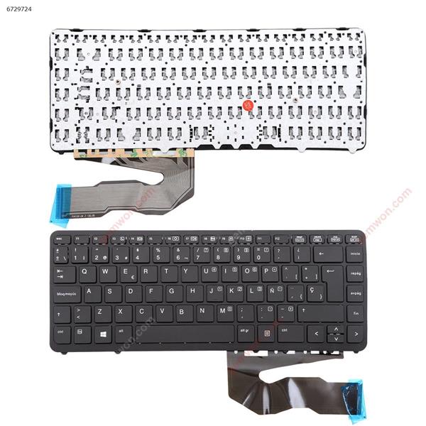 HP EliteBook 850 G2   BLACK FRAME BLACK OEM（Without foil） SP N/A Laptop Keyboard (OEM-B)