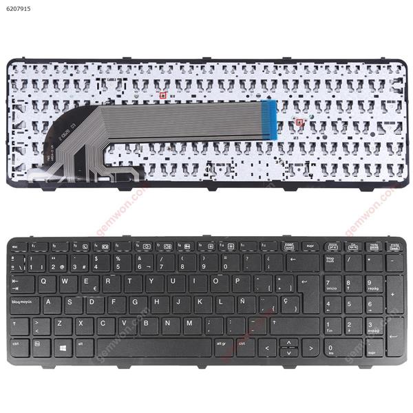 HP ProBook 450 G0 450 G1 455 G1 BLACK FRAME BLACK  OEM (For Win8) SP YMS  HR04-D Laptop Keyboard (OEM-B)