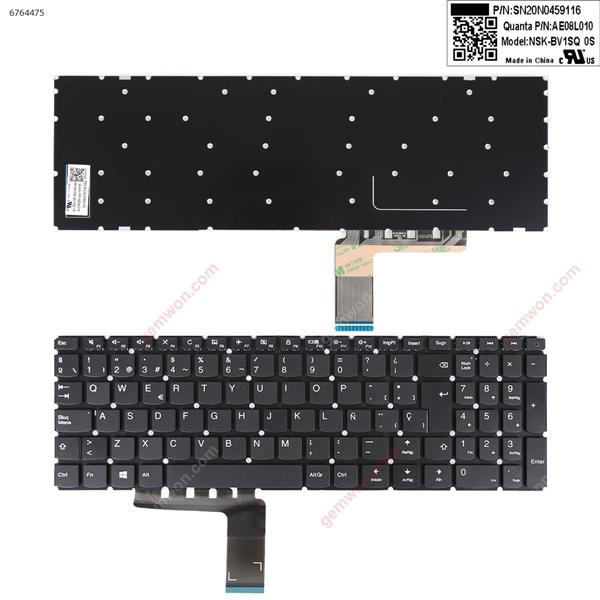 LENOVO Ideapad 110-15ACL 110-15AST 110-15IBR BLACK win8 (Without FRAME) SP 9Z.NCSSN.20S SN20N0459116 AE08L010 6K+NCSOM.01 Laptop Keyboard ( )