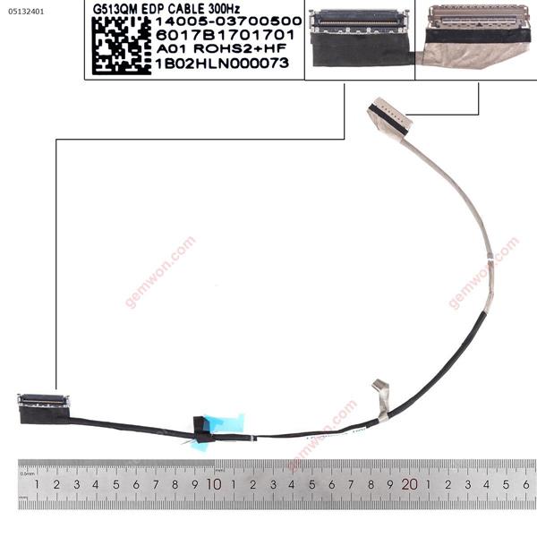  Asus LCD Display Cable 300 HZ 40 PIN G513QY-212.SG15.  6017b1701701 14005-03700500