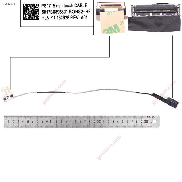 HP 850 855 750 755 G5 ZBOOK 15U PS1715 without touch. LCD/LED Cable 6017B0896801