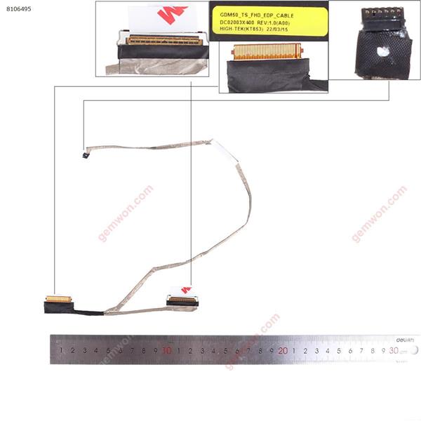 Dell 15-3511 3515 3510. LCD/LED Cable 0gvnw4  DC02003X400