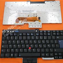 ThinkPad T60 R60 T400 BLACK NEW FR 42T3151 42T3185 42T3217 8CKALH MW-FRE 42T3117 NW90-FR Laptop Keyboard (OEM-B)