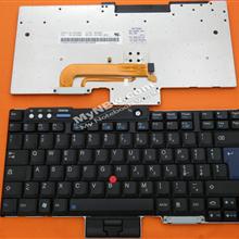 ThinkPad T60 R60 T400 BLACK NEW IT 42T3254 42T3286 8CA0DF MW-90I0 Laptop Keyboard (OEM-B)