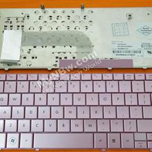 HP MINI 110-1000 MINI 102/CQ10-100 PINK US 537754-001 V100226FS1 6037B0043101 MP-08K33US69301 9J.N1B82.301 NSK-HB301 Laptop Keyboard (OEM-B)