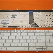 HP DV7-2000 DV7-3000 WHITE SP UT5 NSK-H8S0S 9J.N0L82.S0S AEUT5P00030 V108346AK1 Laptop Keyboard (OEM-B)