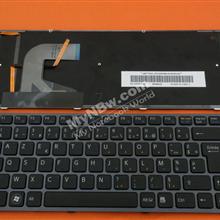 SONY VPC-S Series BLACK FRAME BLACK (For Backlit version) FR SA0BQ 9Z.N3TBQ.00F AEGD3F00110 148779431 SA0BQ Laptop Keyboard (OEM-B)