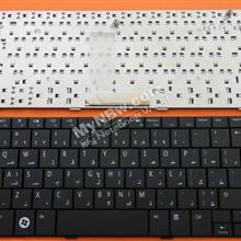 DELL Inspiron MINI 1010 BLACK(MINI 10 Series,Without foil , Long screw on the back ) AR N/A Laptop Keyboard (OEM-B)