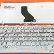 TOSHIBA NB305 Series SILVER SP NSK-TJ20S 9Z.N2P82.20S PK130BH1A19 MP-09K56E06698 Laptop Keyboard (OEM-B)