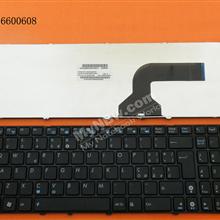 ASUS G60 BLACK FRAME BLACK IT NSK-UGA0E 9J.N2J82.A0E 0KN0-E02IT03 04GNV32KIT00-3 9J.N2J82.C0E 0KN0-FN02IT03 SG-32900-2IA 04GN32KIT00-6 0KN0-E02IT01 V111462AK1 Laptop Keyboard (OEM-B)