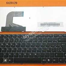 SONY VPC-S Series BLACK FRAME BLACK BR NSK-SA0SQ 1B 9Z.N3VSQ.01B 148778851 Laptop Keyboard (OEM-B)
