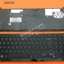 HP PROBOOK 4520S BLACK FRAME BLACK UK NSK-HN0SW 0U 9Z.N4LSW.00U MP-09K16GB-442 904GK07C0U V112130AK1 Laptop Keyboard (OEM-B)