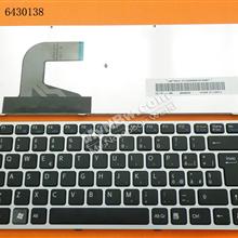 SONY VPC-S Series SILVER FRAME BLACK IT NSK-SA1SQ 0E 9Z.N3VSQ.10E AEGD3I00030 148778451 Laptop Keyboard (OEM-B)