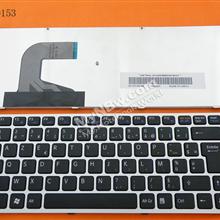 SONY VPC-S Series SILVER FRAME BLACK FR NSK-SA1SQ 0F 9Z.N3VSQ.10F AEGD3F00030 Laptop Keyboard (OEM-B)
