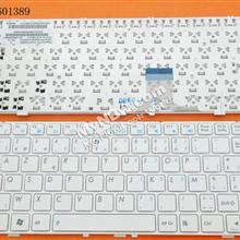 ASUS EPC 1000HE WHITE BE NSK-UD01A 9J.N1N82.01A 0KNA-0U4BE03 Laptop Keyboard (OEM-B)