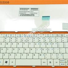 ACER ONE 532H 521 D255/GATEWAY LT21 WHITE US PK130AE1A00 MP-09H23U4-6982  9Z.N3K82.21D  NKS-AS21D Laptop Keyboard ( )