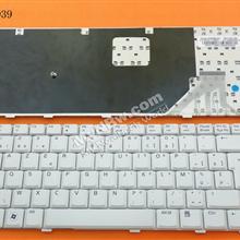 ASUS W3 W3J A8 F8 N80 SILVER BE V020662CK1 0KN0-712BE11 Laptop Keyboard (OEM-B)