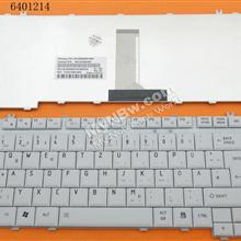 TOSHIBA A200 M200 GRAY GR MP-06866PD0 PK1301904D0 AEBL5G00020-GR 9J.N9082.U0G Laptop Keyboard (OEM-B)