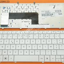 HP MINI 110-1000 MINI 102/CQ10-100 WHITE FR V100226EK1 FR 537753-051 6037B0043005 Laptop Keyboard (OEM-B)