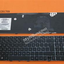 HP DV7-4000 BLACK FRAME BLACK PO LX9 NSK-HS0UQ 06  9Z.N4DUQ.006 AELX9T00210 608556-131 SG-35600-2PA Laptop Keyboard (OEM-B)