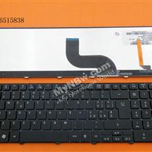 ACER AS5810T 5410T 5536 5536G 5738 BLACK Backlit IT NSK-AN00E 9J.N2B82.00E AEZY8I00010 Laptop Keyboard (OEM-B)