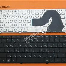 HP CQ62 CQ56 BLACK RU NSK-HV0SQ 0R 9Z.N4SSQ.00R AEAX6700310  AX6 2B-50316Q100 589301-251 599602-251 605922-251 MP-09J83SU-886 Laptop Keyboard (OEM-B)