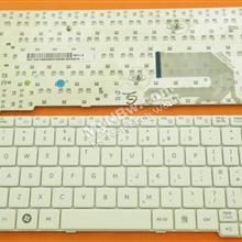SAMSUNG N148 N150 N158 NB20 NB30 WHITE UK CNBA5902709ABIL904R Laptop Keyboard (OEM-B)
