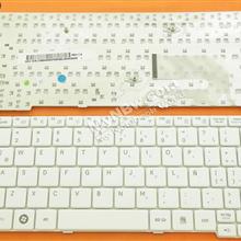 SAMSUNG N148 N150 N158 NB20 NB30 WHITE LA CNBA5902709KBIL903K Laptop Keyboard (OEM-B)
