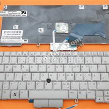 HP 2740P SILVER(With Point stick) GR MP-09B66D0-6442 Laptop Keyboard (OEM-B)