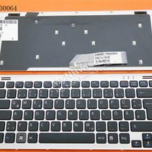 SONY VGN-SR SILVER FRAME BLACK GR 148090122 Laptop Keyboard (OEM-B)