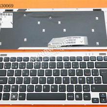 SONY VGN-SR SILVER FRAME BLACK BE A/N Laptop Keyboard (OEM-B)