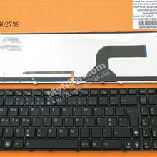 ASUS G73 K52 BLACK FRAME BLACK Backlit PO NSK-UGJ06 9J.N2J82.J06 04GNV33KPO00-3 Laptop Keyboard (OEM-B)