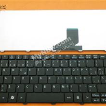 ACER ONE 532H 521 D255/GATEWAY LT21 BLACK SP NSK-AS00S 9Z.N3K82.00S PK130D34A18 Laptop Keyboard (OEM-B)