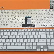 SONY VPC-EB WHITE(Without FRAME,Without foil) US MP-09L23 148793221  V111678B Laptop Keyboard (OEM-B)