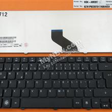 ACER Aspire 4741G 4745; Emachine D640 BLACK(Compatible with 3810T) TR 9J.N1P82.20T NSK-AM20T Laptop Keyboard (OEM-B)