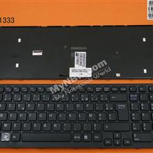SONY VPC-EB BLACK FRAME BLACK FR 550102M30 148793041 Laptop Keyboard (OEM-B)