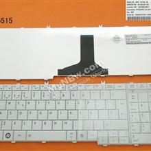 TOSHIBA Satellite C650 C660 L650 L670 WHITE SP NSK-TN1GV 0S 9Z.N4WGV.10S 6037B0049917 MP-09N16E0-6981 PK130CK2C19 Laptop Keyboard (OEM-B)