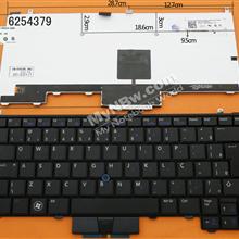 DELL Latitude E4310 BLACK(Backlit,With Point stick) BR NSK-DS0BC 1B 9Z.N4GBC.01B PK130AW2B34 Laptop Keyboard (OEM-B)