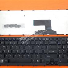 SONY VPC-EH BLACK FRAME BLACK US 9Z.N5CSQ.201 SB2SQ AEHK1U00110 148970811  V116646ES1 Laptop Keyboard (OEM-B)