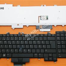 DELL M6400 BLACK(Backlit ,With Point stick) Other Language N/A Laptop Keyboard (OEM-B)