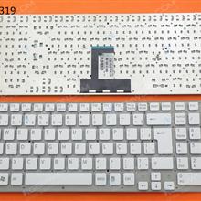 SONY VPC-EB WHITE(Without FRAME,Without foil) BR MP-09L28PA-8861 550102M07-515-G 148793561 V111678B Laptop Keyboard (OEM-B)