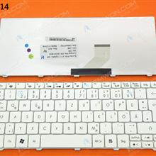 GATEWAY LT21/ACER ONE 532H 521 D255 WHITE(old version) GR V111102BK2 PK130AU2A08 Laptop Keyboard (OEM-B)