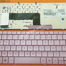 HP MINI 110-1000 MINI 102/CQ10-100 PINK FR V100226FK1 FR 537754-051 6037B0043106 Laptop Keyboard (OEM-B)