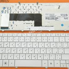 HP MINI 110-1000 MINI 102/CQ10-100 WHITE AR V100226ES1 AR 537753-071 6037B0043018 MP-08K33A06930 537753-171 Laptop Keyboard (OEM-B)