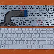 HP Pavilion 15-e 15-n 250 G3 255 G3 256 G3 WHITE FRAME WHITE(Win8,OEM) RU N/A Laptop Keyboard (OEM-A)