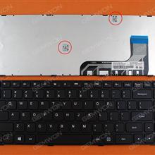 LENOVO ??? BLACK FRAME BLACK (Win8) US NSK-BS0SN  PK131EQA00  9Z.NCMSM.001 Laptop Keyboard (OEM-B)